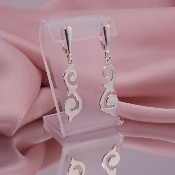 Ohrhänger Ornamente Silber